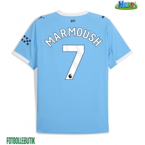 Manchester City Omar Marmoush #7 Hemmatröja 2025-26 Kortärmad